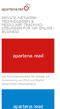 Mobile Screenshot of apartena.net